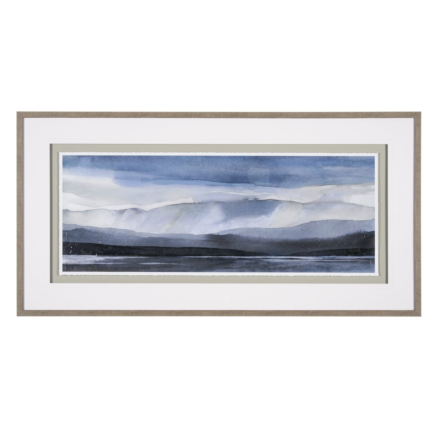 Aquarelle encadrée
