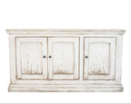 Buffet 3 portes Mira - Blanc antique