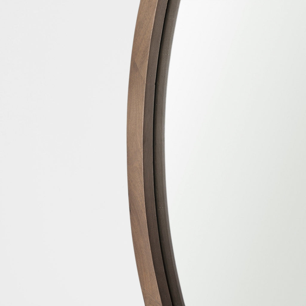 Miroir délavé gris