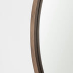 Miroir délavé gris