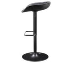 Tabouret de bar Vogue à vérin à gaz noir vintage