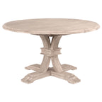 Table ronde extensible Devon 54 - Gris
