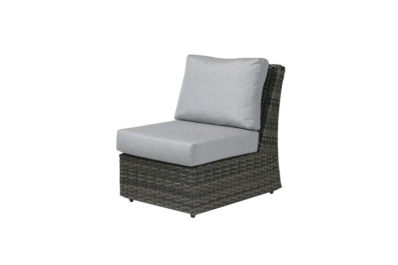 Fauteuil sans accoudoirs Portfino - Gris