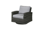 Fauteuil pivotant Portfino - Gris