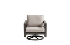 Fauteuil à bascule pivotant Milano