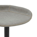 Tabouret de bar Vogue à vérin à gaz gris brume vintage
