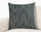 Coussin vert lierre 22x22