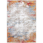 Tapis orange brûlé solaire