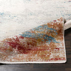 Tapis orange brûlé solaire
