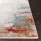 Tapis orange brûlé solaire