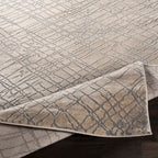 Tapis tibétain gris moyen